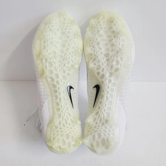 NEW Nike Alpha Menace Elite 2 Football Cleats BV3298-100 Size 13 White